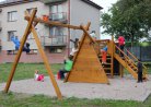 Dřevěná dětská herní sestava
